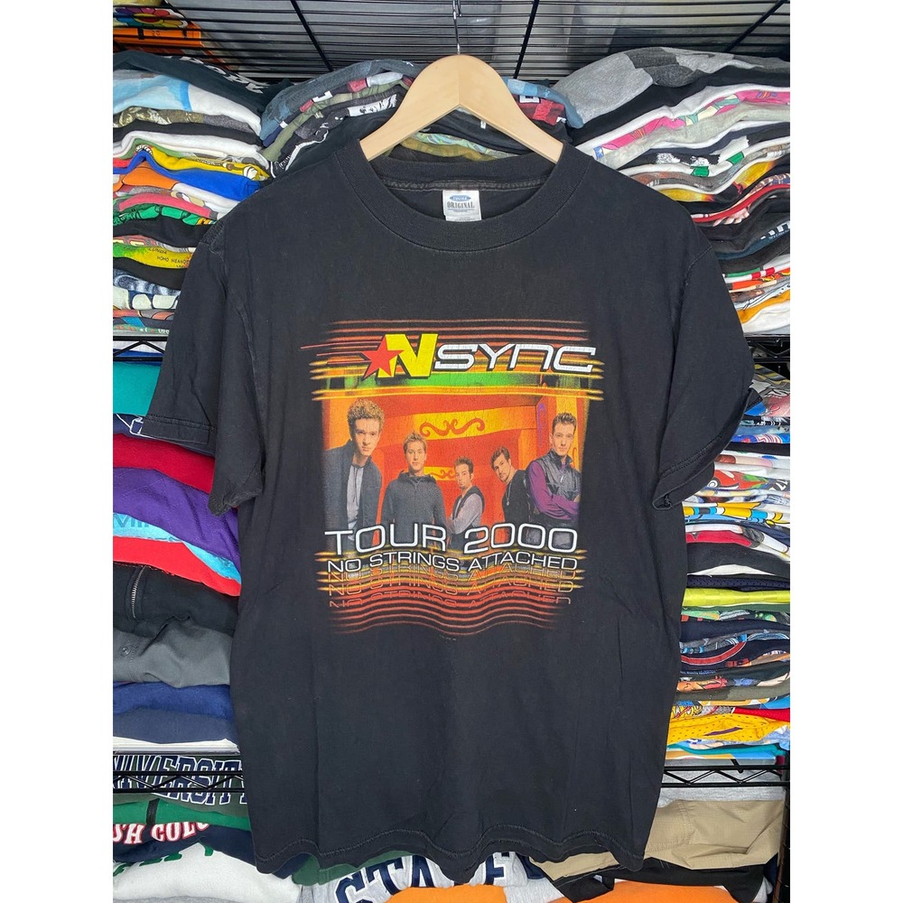 Y2k Nsync No Strings Attached Tour 2000 Men's Lar… - image 1